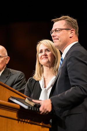 Elder Dallin H. Oaks announces the new BYU Pathway Worldwide educational program, led by President Clark G. Gilbert, and calling Henry J. Eyring as the new president of BYU-Idaho