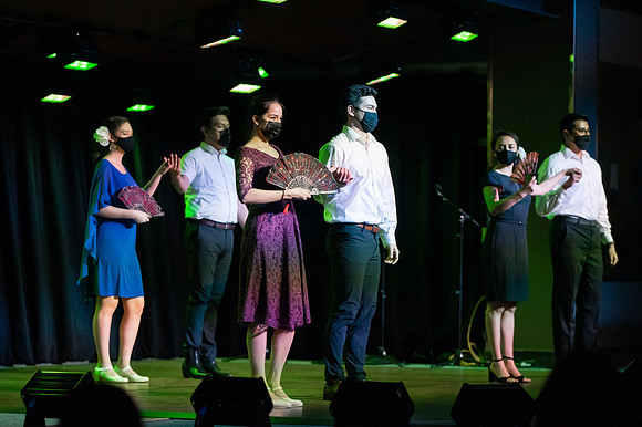 BYUI hosts an I-Talent show. Students perform, showcasing their unique talents and skills.