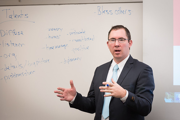 First Breakout Session - "Developing and Utilizing Your Talents" by Ted Finch, Curriculum Designer.