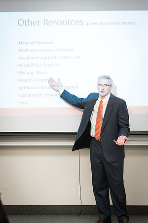 Second Breakout Session - "Lending a Helping Hand" by Reed Stoddard, Counseling Center Director.