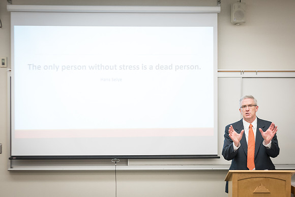 Second Breakout Session - "Lending a Helping Hand" by Reed Stoddard, Counseling Center Director.