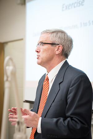 Second Breakout Session - "Lending a Helping Hand" by Reed Stoddard, Counseling Center Director.