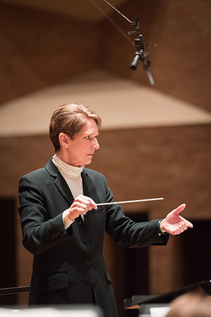 Rehearsal for Symphony Band, Winter 2017