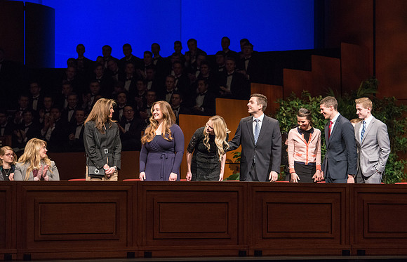 ElderOaks announces Henry J. Eyring as the Seventeenth President of BYU-Idaho.
