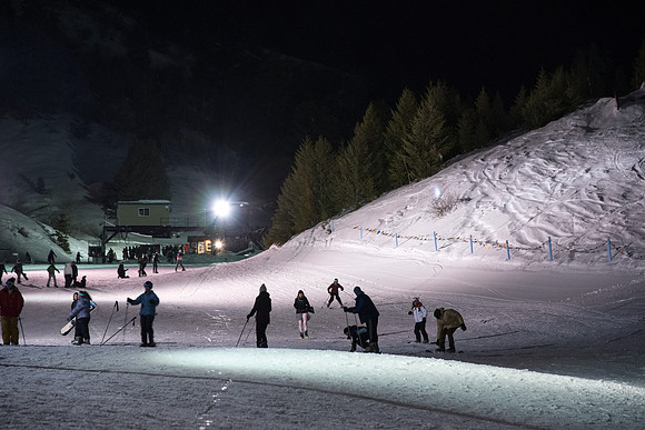 Students go skiing at Kelly Canyon, less than 30 miles South of Rexburg.