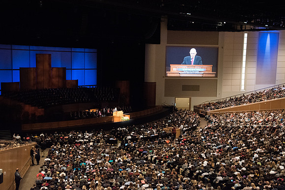 Students gather together for Devotional in the I-Center.
