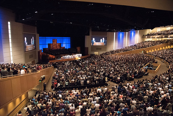 Students gather together for Devotional in the I-Center.
