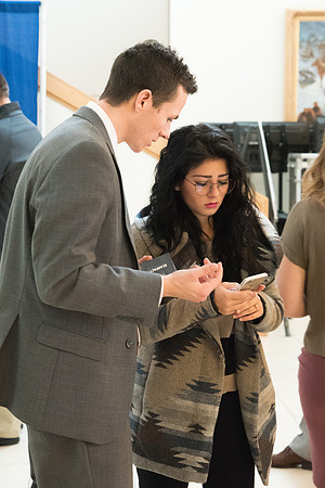 The BYU-Idaho Career Fair allows students to speak with a variety of companies to work to obtain a job for post graduation.