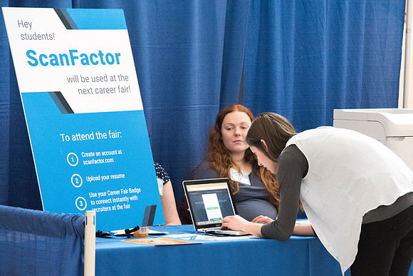 The BYU-Idaho Career Fair allows students to speak with a variety of companies to work to obtain a job for post graduation.