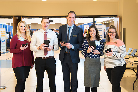 The BYU-Idaho Career Fair allows students to speak with a variety of companies to work to obtain a job for post graduation.