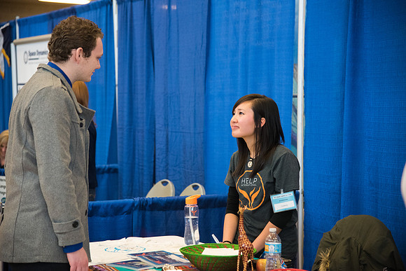 The BYU-Idaho Career Fair allows students to speak with a variety of companies to work to obtain a job for post graduation.