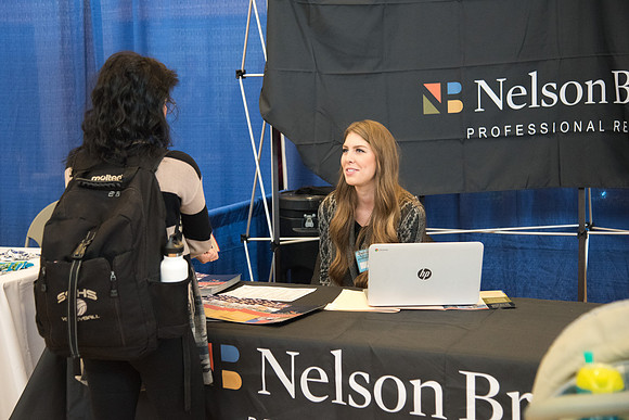 The BYU-Idaho Career Fair allows students to speak with a variety of companies to work to obtain a job for post graduation.