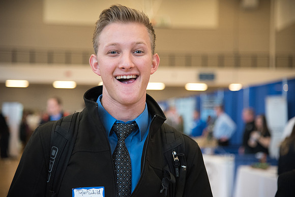The BYU-Idaho Career Fair allows students to speak with a variety of companies to work to obtain a job for post graduation.