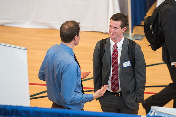 The BYU-Idaho Career Fair allows students to speak with a variety of companies to work to obtain a job for post graduation.