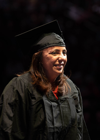 Students graduate from College of Physical Sciences and Engineering. Convocation held in the Hart Building Auditorium.