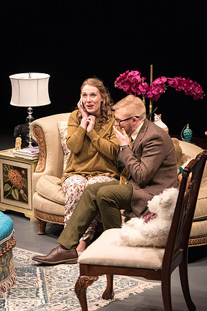 "In Gian Carlos Menotti's comic one-act The Telephone, a young suitor, Ben, comes to visit Lucy at her apartment and wants to ask her a question. Then the phone rings--and rings again--and again."