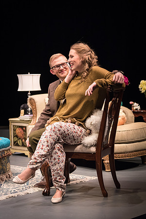 "In Gian Carlos Menotti's comic one-act The Telephone, a young suitor, Ben, comes to visit Lucy at her apartment and wants to ask her a question. Then the phone rings--and rings again--and again."