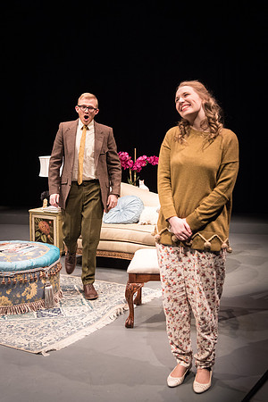 "In Gian Carlos Menotti's comic one-act The Telephone, a young suitor, Ben, comes to visit Lucy at her apartment and wants to ask her a question. Then the phone rings--and rings again--and again."