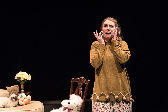 "In Gian Carlos Menotti's comic one-act The Telephone, a young suitor, Ben, comes to visit Lucy at her apartment and wants to ask her a question. Then the phone rings--and rings again--and again."