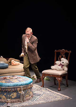 "In Gian Carlos Menotti's comic one-act The Telephone, a young suitor, Ben, comes to visit Lucy at her apartment and wants to ask her a question. Then the phone rings--and rings again--and again."
