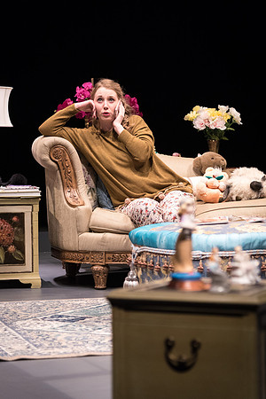 "In Gian Carlos Menotti's comic one-act The Telephone, a young suitor, Ben, comes to visit Lucy at her apartment and wants to ask her a question. Then the phone rings--and rings again--and again."