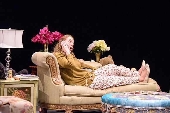 A man attempts to propose to his girlfriend, who is constantly glued to her phone, in this comical one-act opera at BYU-Idaho.