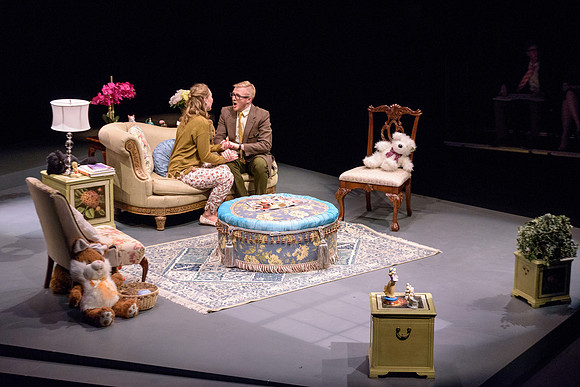 A man attempts to propose to his girlfriend, who is constantly glued to her phone, in this comical one-act opera at BYU-Idaho.