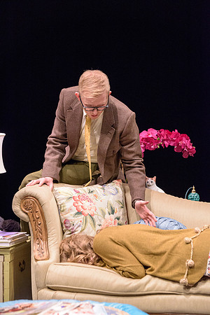 A man attempts to propose to his girlfriend, who is constantly glued to her phone, in this comical one-act opera at BYU-Idaho.