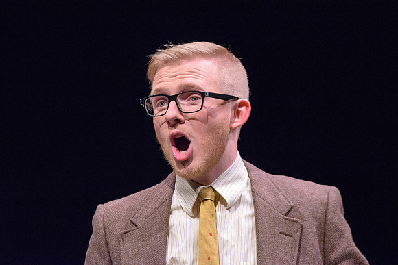 A man attempts to propose to his girlfriend, who is constantly glued to her phone, in this comical one-act opera at BYU-Idaho.