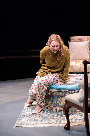 A man attempts to propose to his girlfriend, who is constantly glued to her phone, in this comical one-act opera at BYU-Idaho.