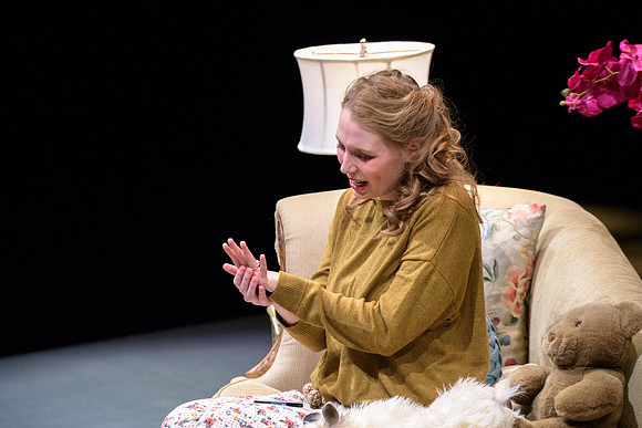 A man attempts to propose to his girlfriend, who is constantly glued to her phone, in this comical one-act opera at BYU-Idaho.