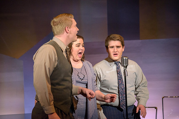 A married couple struggle to stay together in "Trouble In Tahiti," a one-act opera.