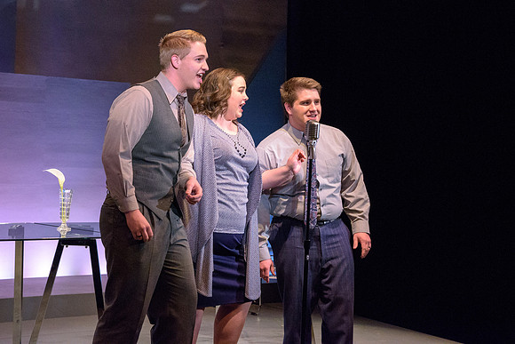 A married couple struggle to stay together in "Trouble In Tahiti," a one-act opera.