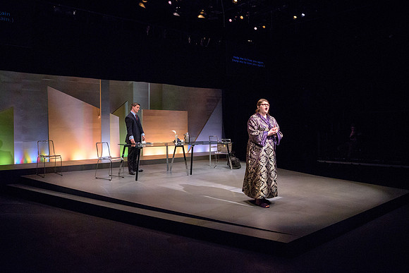 A married couple struggle to stay together in "Trouble In Tahiti," a one-act opera.