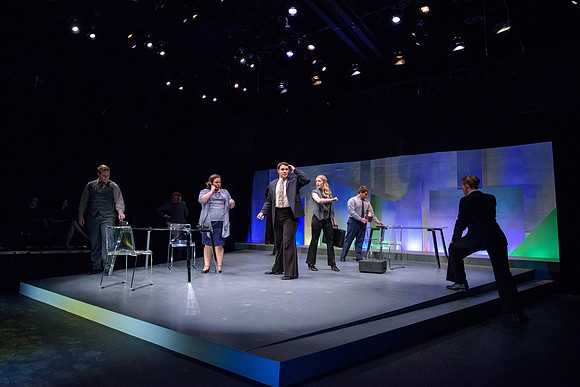 A married couple struggle to stay together in "Trouble In Tahiti," a one-act opera.