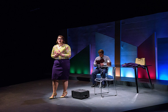 A married couple struggle to stay together in "Trouble In Tahiti," a one-act opera.