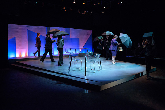 A married couple struggle to stay together in "Trouble In Tahiti," a one-act opera.