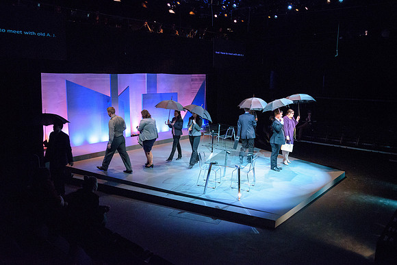A married couple struggle to stay together in "Trouble In Tahiti," a one-act opera.