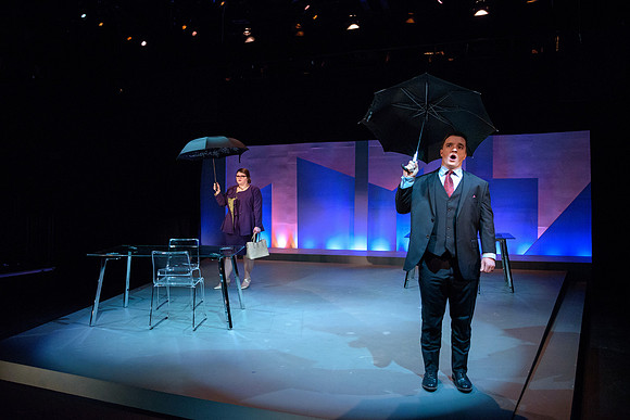 A married couple struggle to stay together in "Trouble In Tahiti," a one-act opera.