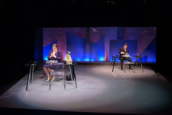 A married couple struggle to stay together in "Trouble In Tahiti," a one-act opera.