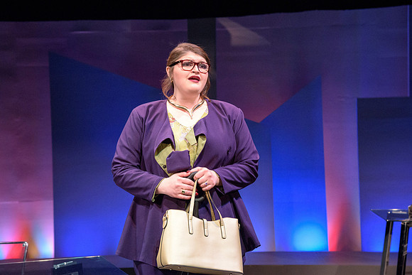 A married couple struggle to stay together in "Trouble In Tahiti," a one-act opera.