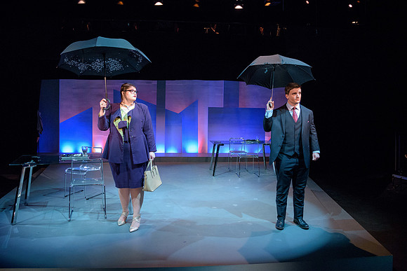A married couple struggle to stay together in "Trouble In Tahiti," a one-act opera.