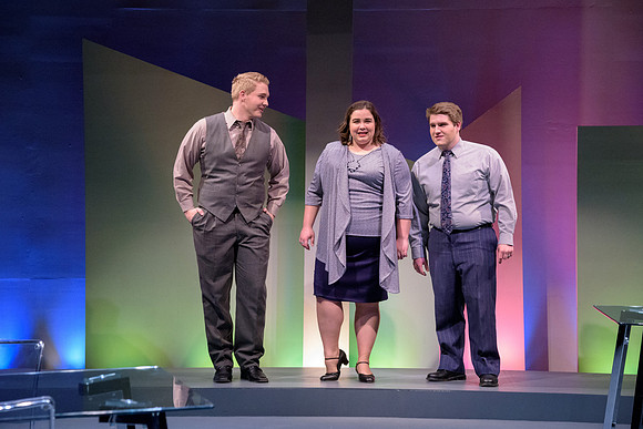 A married couple struggle to stay together in "Trouble In Tahiti," a one-act opera.