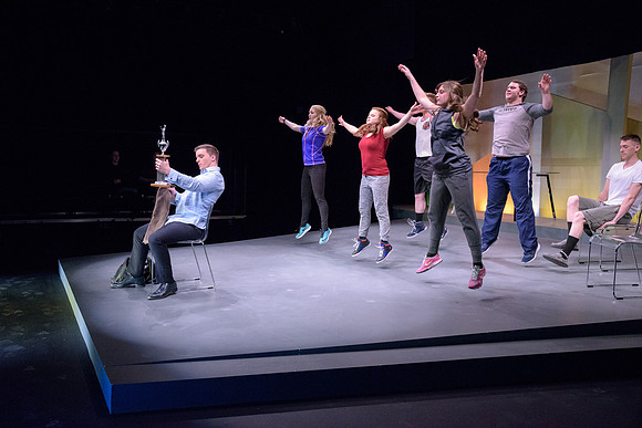 A married couple struggle to stay together in "Trouble In Tahiti," a one-act opera.