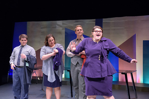 A married couple struggle to stay together in "Trouble In Tahiti," a one-act opera.