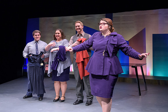 A married couple struggle to stay together in "Trouble In Tahiti," a one-act opera.