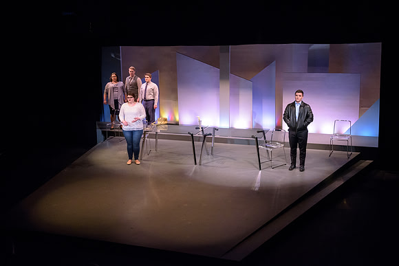 A married couple struggle to stay together in "Trouble In Tahiti," a one-act opera.