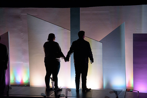 A married couple struggle to stay together in "Trouble In Tahiti," a one-act opera.