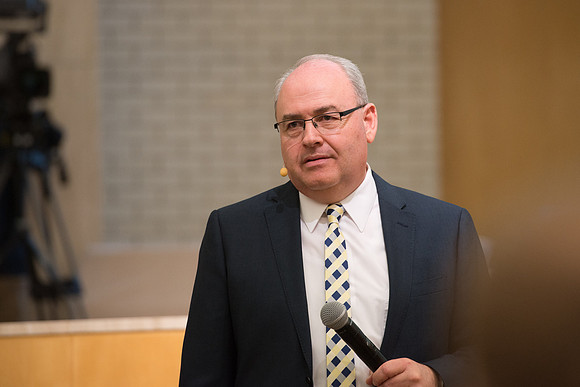 Third annual All Employee Conference theme: "Emulating the Savior In Our Emlpoyment". Merv Brown, University Realtions Managing Director, "As a Man Speaketh" Applying the Savior's Pattern for Communic