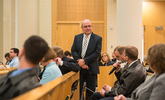 Third annual All Employee Conference theme: "Emulating the Savior In Our Emlpoyment". Merv Brown, University Realtions Managing Director, "As a Man Speaketh" Applying the Savior's Pattern for Communic